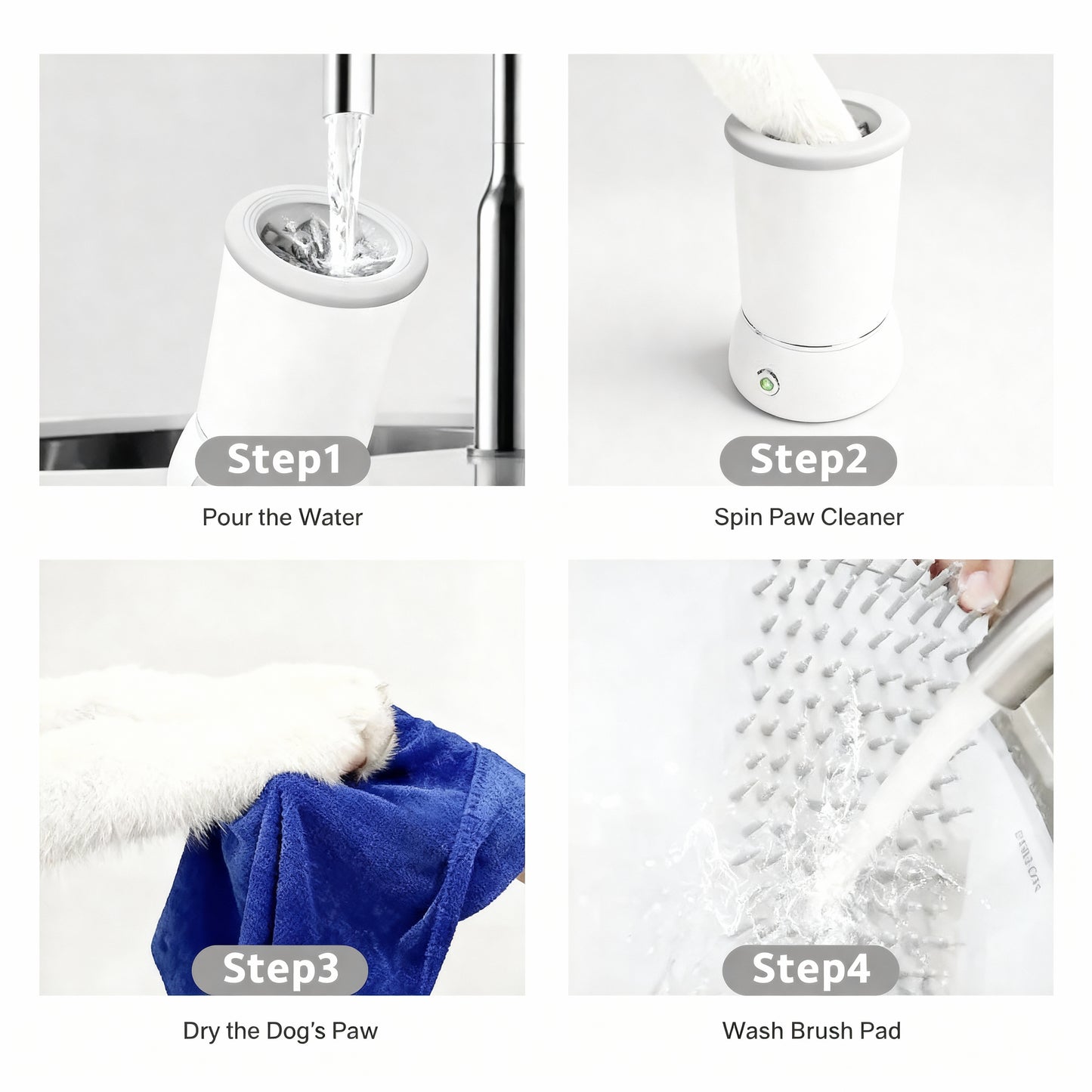 Paw-Wash, Automatic Pet Foot Smart Cleaner